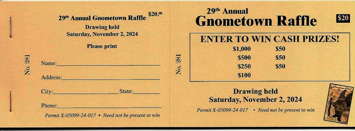 Gnometown Raffle